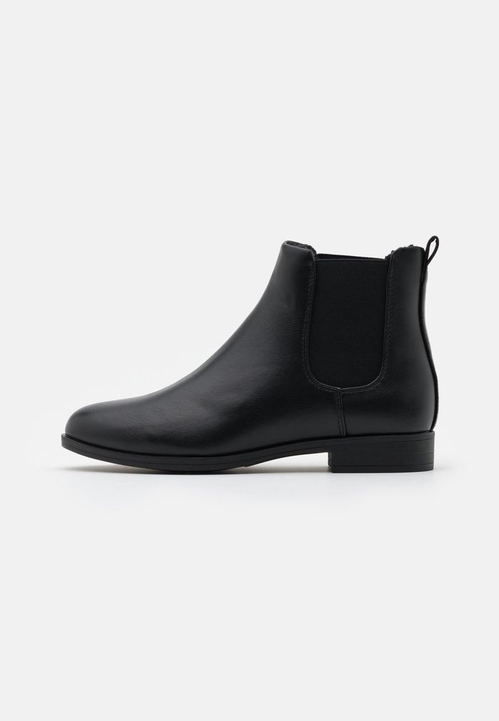 Bottines Anna Field Classiche Plates Slip on Noir Femme | OKJ-5878725